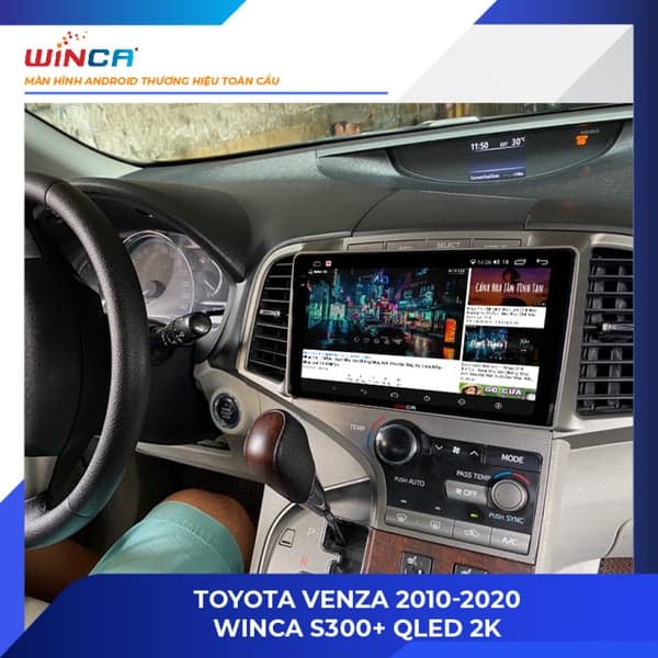 Màn hình Android Toyota Venza 2009-2022