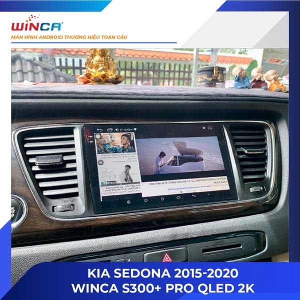 Màn hình Android ô tô Kia Sedona 2015-2020