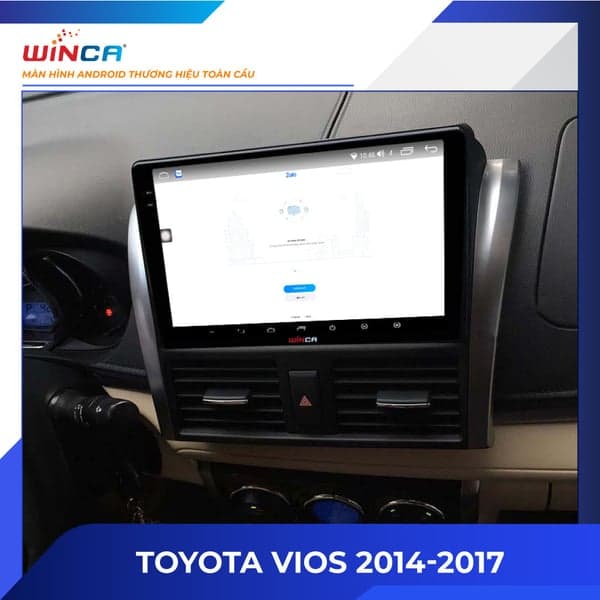 Màn hình Android Toyota Vios 2014-2017