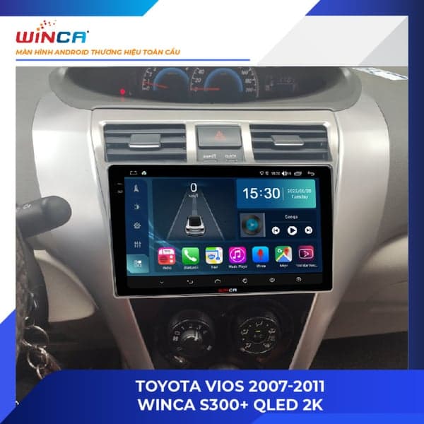 Màn hình Android Toyota Vios 2008-2013