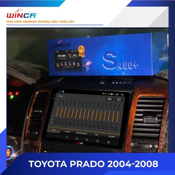 Màn hình Android Toyota Prado 2004-2008