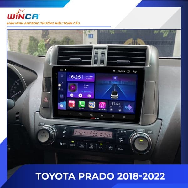 Màn hình Android Toyota Prado 2017-2022